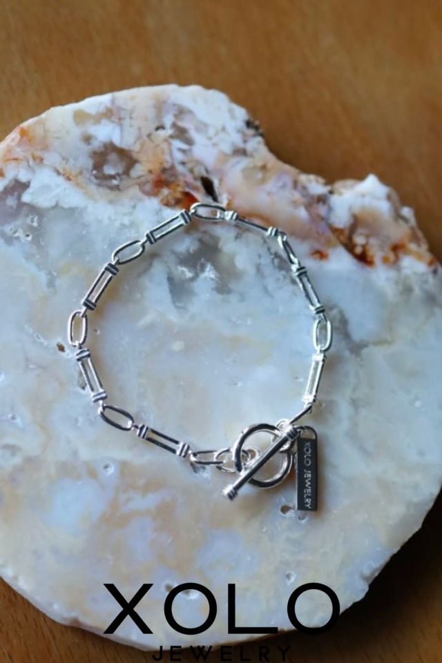 【XOLO / ショロ】JEWELRY ブレスレット / Lantern Link Bracelet -3mm-(XOB119