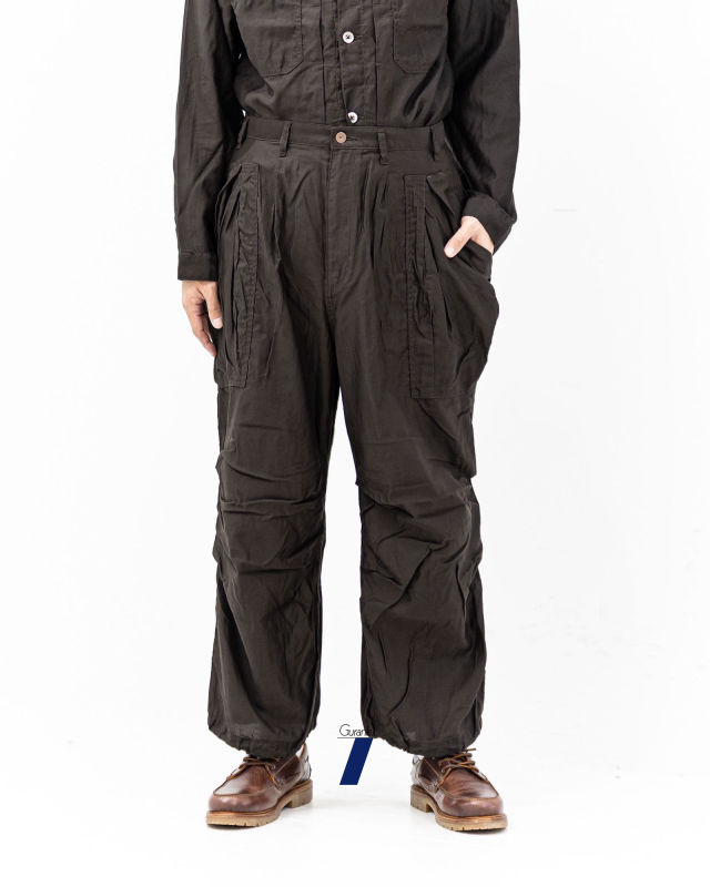 【Gurank / グランク】26SS LM Cargo pants(2608M)BLACK★新作発売！ | ズボン下