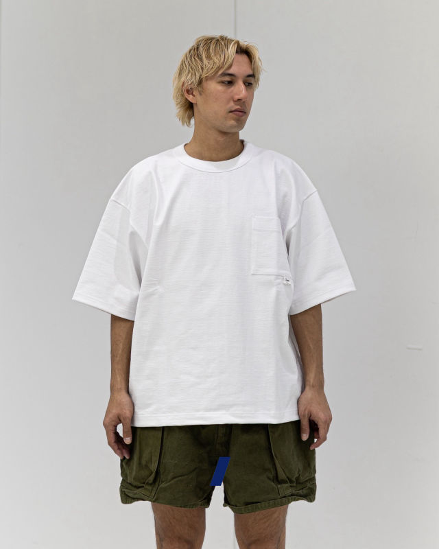 【Gurank / グランク】26SS プルオーバー 14/2 LW Big PT-shirts(2615BG)WHITE★新作発売！