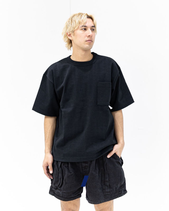 【Gurank / グランク】26SS プルオーバー 14/2 LW Big PT-shirts(2615BG)BLACK★新作発売！