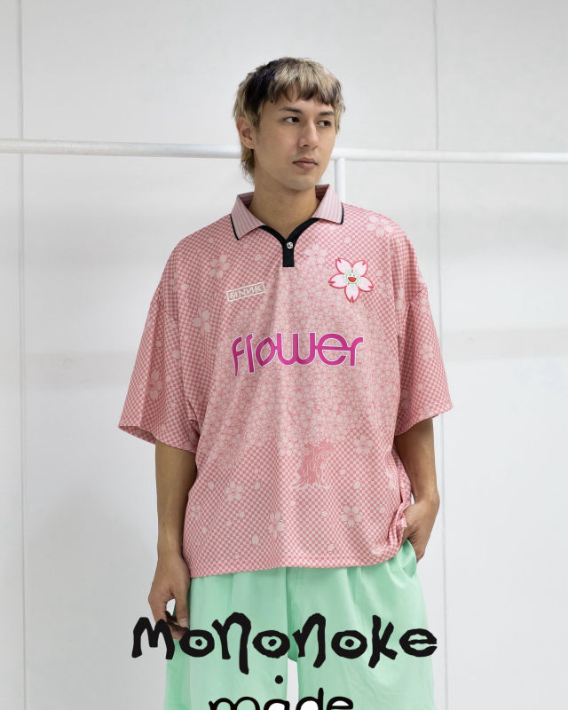 【mononoke・made / モノノケ・メイド】SOCCER SHIRT_SAKURA(MT-MK8-0000-011)PINK☆新作発売！｜COOLNESS