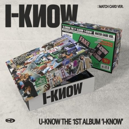 楽天市場】U-KNOW YUNHO - 1st Full Album 「I-KNOW」 (Match Card Ver