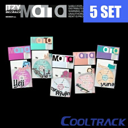 ITZY (イッチ) - [MOTTO] MEMBER Ver. (5種セット)【国内発送】｜COOLTRACK JAPAN