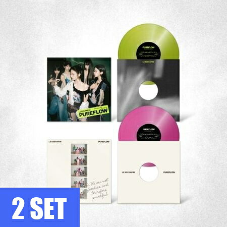 LE SSERAFIM (ルセラピーム) - 2nd Studio Album [PUREFLOW] pt.1 Vinyl [2種セット]【国内発送】｜COOLTRACK JAPAN