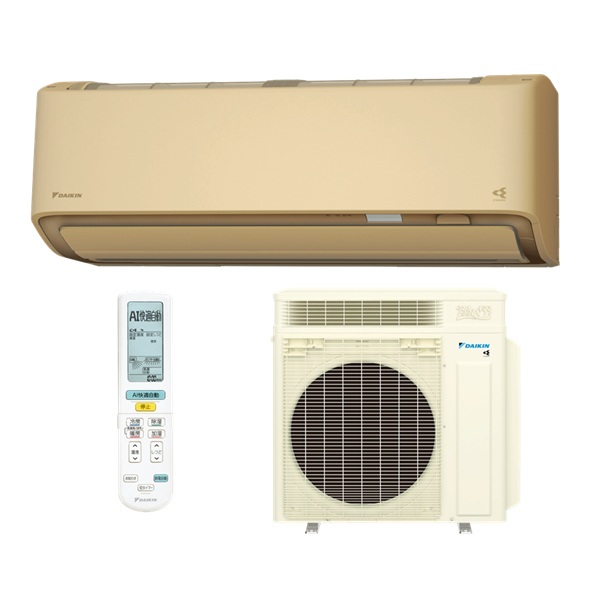 ダイキン S406ATRP-C エアコン 14畳 ルームエアコン RXシリーズ うるるとさらら 単相200V 20A 14畳程度 ベージュ (S405ATRP-C 後継品) ♪