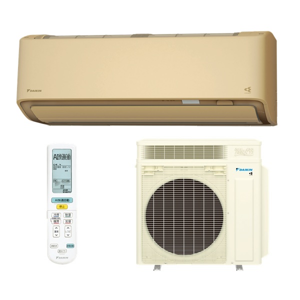 ダイキン S566ATRP-C エアコン 18畳 ルームエアコン RXシリーズ うるるとさらら 単相200V 20A 18畳程度 ベージュ (S565ATRP-C 後継品) ♪