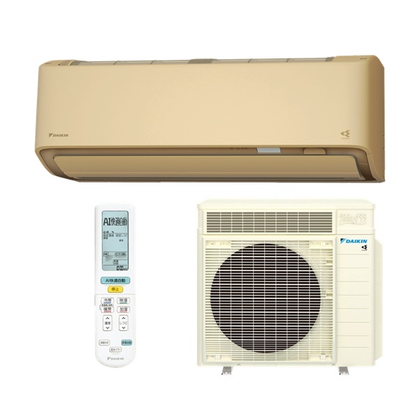 ダイキン S636ATRV-C エアコン 20畳 ルームエアコン RXシリーズ うるるとさらら 室外電源タイプ 単相200V 20A 20畳程度 ベージュ (S635ATRV-C 後継品) ♪