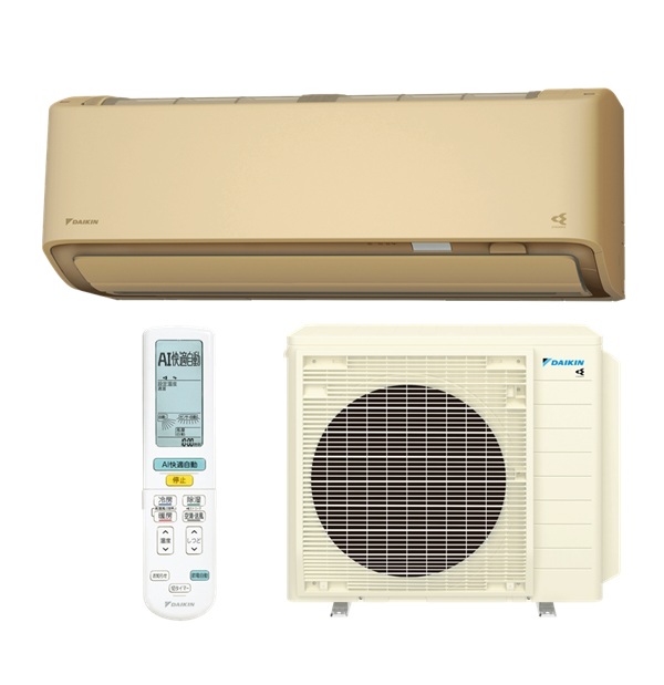 ダイキン S806ATAP-C エアコン 26畳 ルームエアコン AXシリーズ 単相200V 20A 26畳程度 ベージュ (S805ATAP-C 後継品) ♪