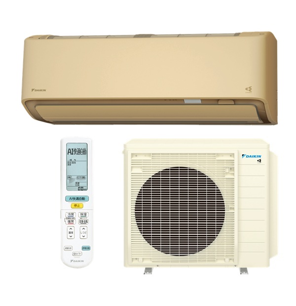 ダイキン S906ATAV-C エアコン 29畳 ルームエアコン AXシリーズ 室外電源タイプ 単相200V 20A 29畳程度 ベージュ (S905ATAV-C 後継品) ♪