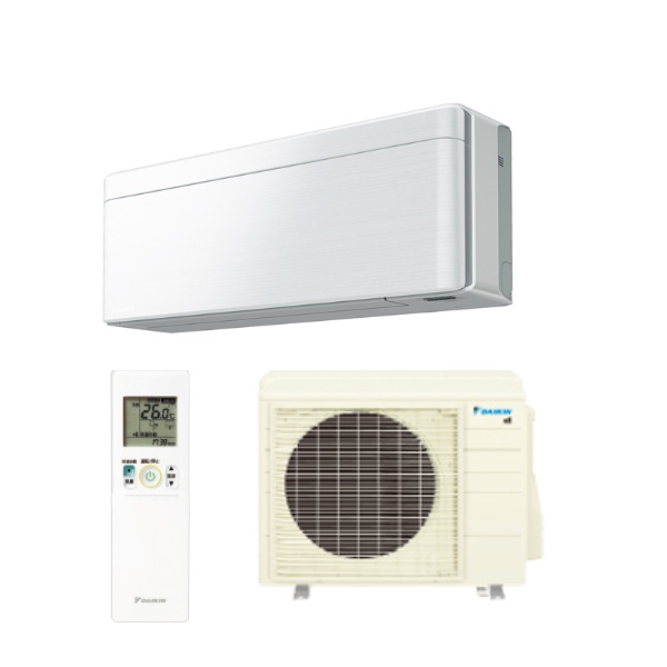 ダイキン S716ATSP-F エアコン 23畳 ルームエアコン SXシリーズ risora 単相200V 20A 23畳程度 ファブリックホワイト (S713ATSP-F 後継品) ♪