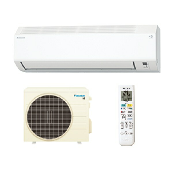 ダイキン S286ATES-W エアコン 10畳 ルームエアコン Eシリーズ 単相100V 15A 10畳程度 ホワイト (S285ATES-W 後継品) ♪|住宅設備機器のcoordiroom