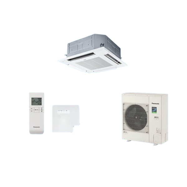 パナソニック PA-P140U7HNCX 業務用エアコン 4方向天井カセット形 XEPHY Eco 標準(ワイヤレス) シングル P140 形5.0馬力 三相200V ♪｜住宅設備機器のcoordiroom