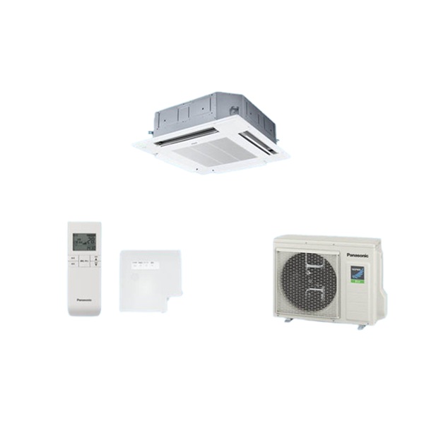 パナソニック PA-P40U7HNCX 業務用エアコン 4方向天井カセット形 XEPHY Eco 標準(ワイヤレス) シングル P40 形1.5馬力 三相200V ♪