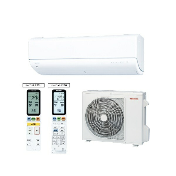 楽天市場】東芝 TOSHIBA ルームエアコン 大清快 18畳用 RAS-J562R-W