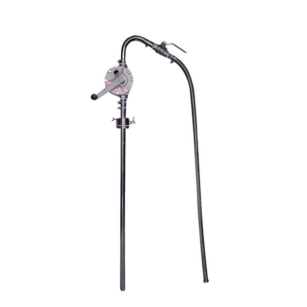 アクアシステム HRD-25SUSHM 手廻しドラムポンプ ホース・密閉アダプタ・アース付 溶剤・薬品用 オールステンレス♪|住宅設備機器のcoordiroom
