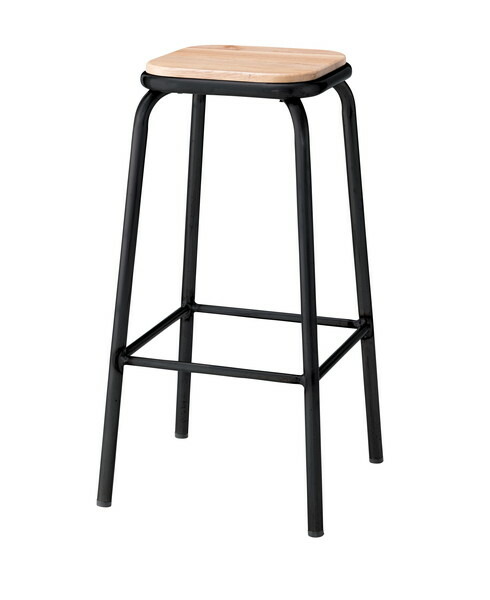 東谷 PC-67BK ハイスツール W39&times;D39&times;H73 [♪]｜住宅設備機器のcoordiroom 9,158円