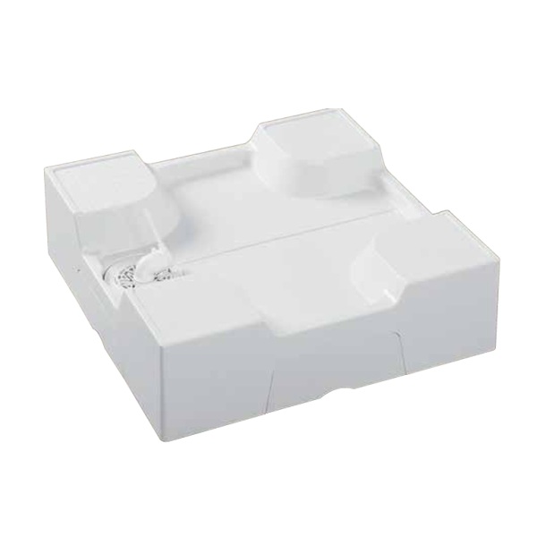 シナネン HSB-6464SNW 洗濯機防水パン ベストレイ 64床上点検洗浄タイプ トラップ位置:センター 透明トラップ付 スノーホワイト♪｜住宅設備機器のcoordiroom