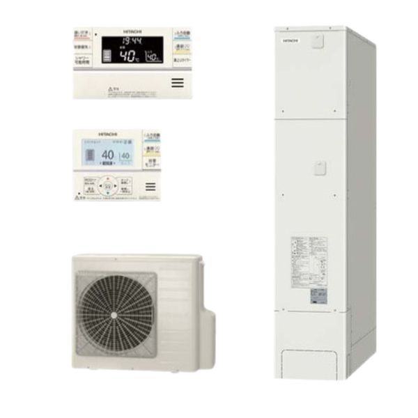 日立 『BHP-FS46XH+インターホンリモコン+脚カバー』 エコキュート フルオート 薄型タンク 一般地仕様 460L ♪|住宅設備機器のcoordiroom