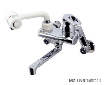 ワンレバー式混合水栓 イトミック　MZ-1N3　まぜまぜ MZ-N3シリーズ 壁掛型湯沸器EWシリーズ専用 埋め込み配管 [〒§【本体同時購入のみ】]