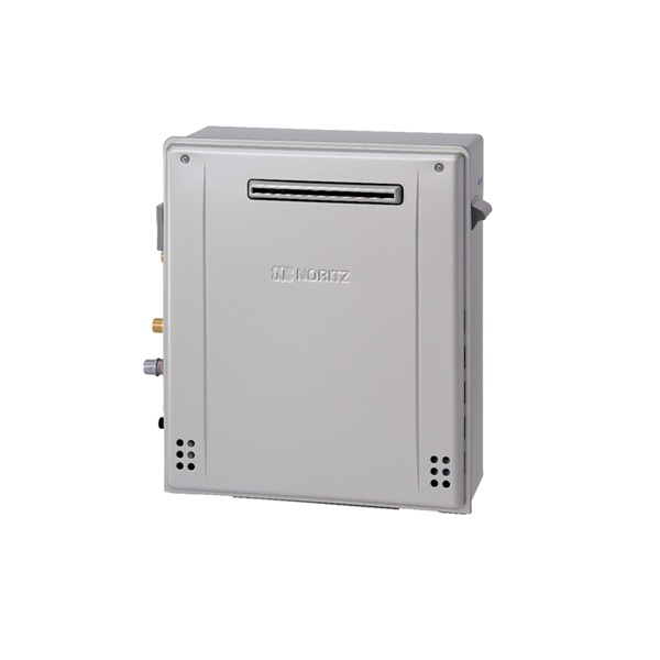 ノーリツ GRQ-C2472A-1 BL ガスふろ給湯器 隣接設置型 スタンダード フルオート エコジョーズ 24号 屋外据置形 リモコン別売 ♪｜住宅設備機器のcoordiroom