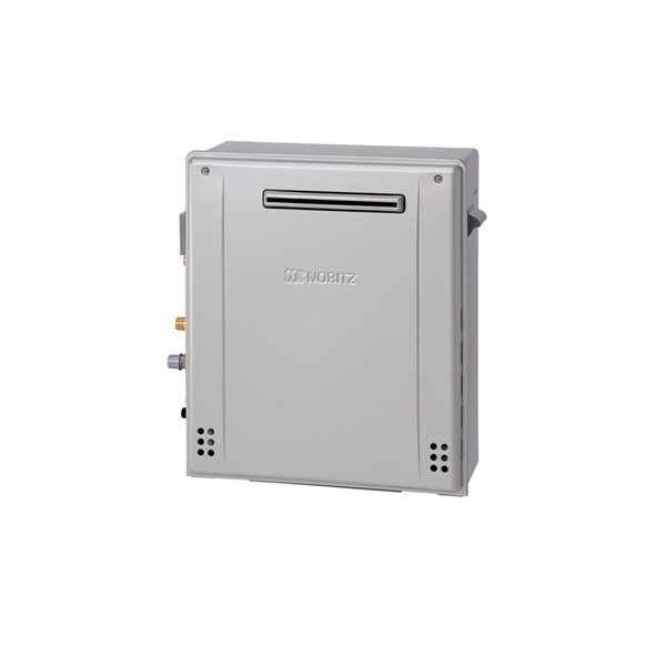 ノーリツ GRQ-C2472SA-1 BL ガスふろ給湯器 隣接設置型 シンプル オート エコジョーズ 24号 屋外据置形 リモコン別売 ♪