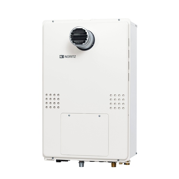ノーリツ GQH-2456AWD-T-DX BL ガス温水暖房付給湯器 クイックオート 2温度ヘッダー外付(低温4系統まで) 24号 PS扉内設置形(超高層耐風仕様) リモコン別売 ♪