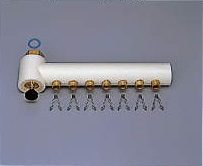 リンナイ 【IヘッダーCH-6SA 25-0145】 ガス給湯暖房 部材 ヘッダー6SA [≦]
