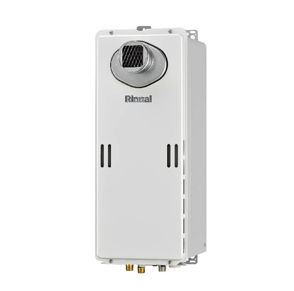 リンナイ RUX-SE1606T(A) ガス給湯専用機 スリムタイプ エコジョーズ 16号 音声ナビ PS扉内設置型/PS前排気型 給湯・給水接続20A リモコン別売｜住宅設備機器のcoordiroom