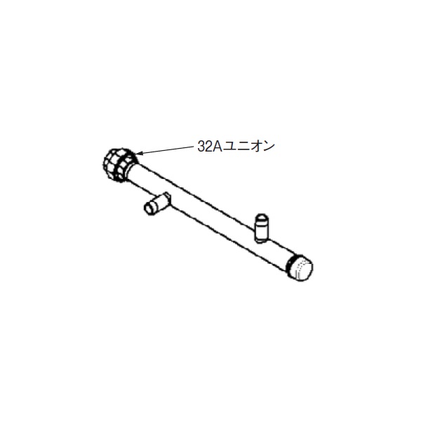 リンナイ 【UOP-SE50GHS-2W32A 23-5779】 ガス配管セット2W32 全長600.5mm 業務用ガス給湯器 部材 10,294円