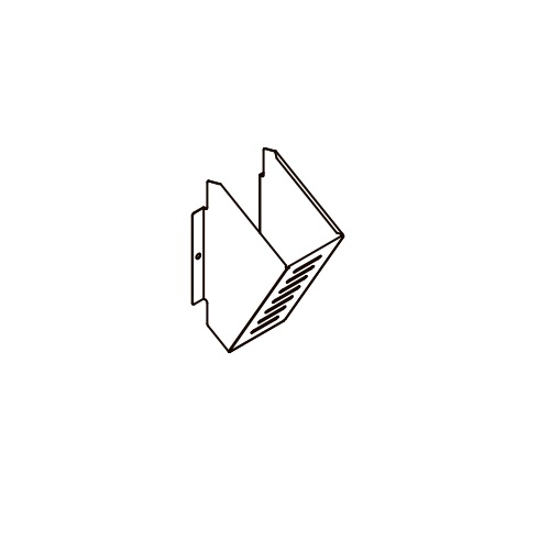 石油給湯器関連部材 コロナ　UIB-SA1　排気カバー EF・SAシリーズ専用 [■【本体同時購入のみ】]