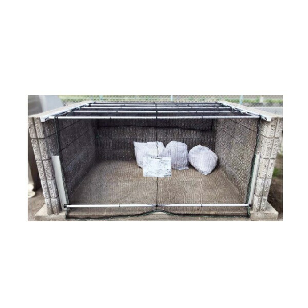 ダイケン CKA-2012-B ゴミ収集庫 クリーンストッカー 容量2400L ネットタイプ ♪｜住宅設備機器のcoordiroom