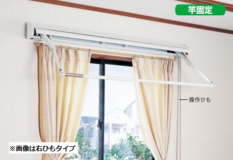 パナソニック　CWFBT8101W　室内物干しユニット ホシ姫サマ 壁付け 竿１本・手動 ショートサイズ 操作ひも 右ひも仕様 (標準仕様) (CWFT8101W後継品) [△]｜住宅設備機器のcoordiroom