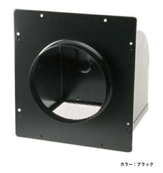 富士工業/FUJIOH WK-15K BK レンジフード 関連外壁部材 防鳥網付ウェザーカバー ブラック ※受注生産品 ♪§