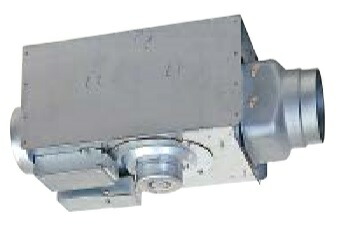 三菱　V-20ZMVR3　換気扇 事務所 施設 店舗 用 ダクト用換気扇 天井埋込形 DCブラシレスモーター搭載／風量多段階切替・定風量タイプ／24時間換気機能付 [$]