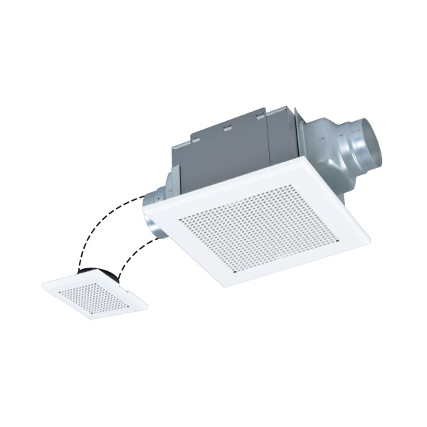 三菱 VD-13ZF14-BL 換気扇 浴室 ダクト用換気扇 BL認定品 サニタリー用ファン 低騒音形 2室換気用 (VD-13ZF13-BL 後継品)