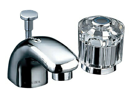 水栓金具 INAX/LIXIL　LF-131B-GL　洗面器・手洗器用 セパレート単水栓 CR・コンビネーション 一般水栓 一般地・寒冷地共用 ポップアップ式 [★]｜住宅設備機器のcoordiroom