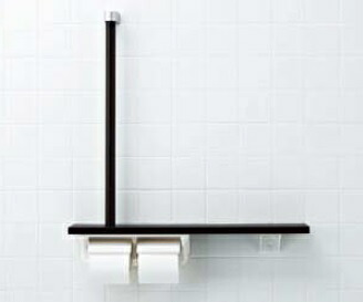 INAX/LIXIL　NKF-3WU2　木製手すり 棚手すり L型タイプ・左右共通 [◇]｜住宅設備機器のcoordiroom
