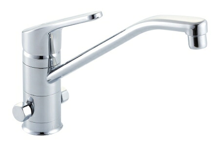 水栓金具 INAX/LIXIL　SF-HB420SYXB　キッチン用 ワンホール 分岐水栓 クロマーレ エコハンドル 一般地 [★] 15,604円