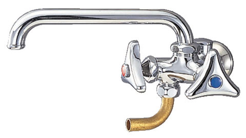 水栓金具 INAX/LIXIL　LF-116N-13　横形分岐自在水栓 一般地 [★]