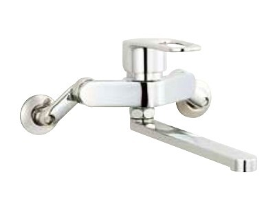 楽天市場】LIXIL SF-WM435SY,INAX 壁付けシングルレバー混合栓