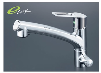 シングルレバー式混合栓 KVK　KM5061NEC　浄水器専用シングルレバー式シャワー付混合栓｜住宅設備機器のcoordiroom
