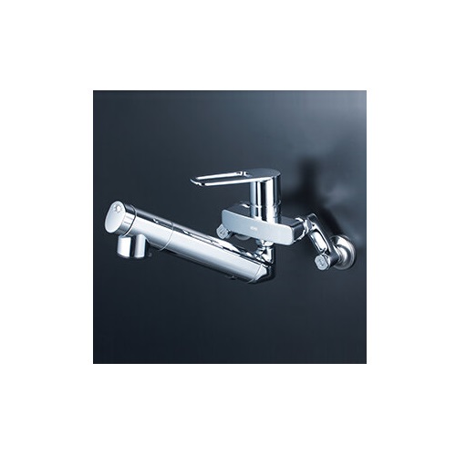 KVK MSK110KZEJST2 浄水器内蔵シングル混合栓 210mmパイプ付 (eレバー) 浄水カートリッジ付 寒冷地用|住宅設備機器のcoordiroom