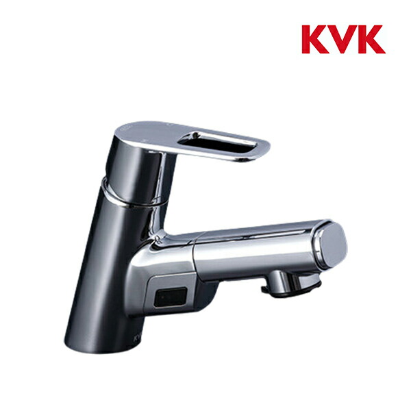 KVK FSL150DDEFT シングルシャワー付混合栓センサー付