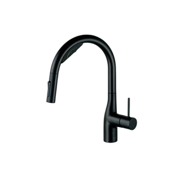 KVK KM6092DECM5 ビルトイン浄水器用シングルシャワー付混合栓 (Wセンサー付) (eレバー) マットブラック 電池タイプ|住宅設備機器のcoordiroom