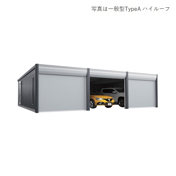 イナバガレージ 『※関東限定※ DR-3662JYB-L』 アルシア 追加棟 DR 豪雪型 TypeB ジャンボ ♪『基本棟と同時注文のみ』|住宅設備機器のcoordiroom