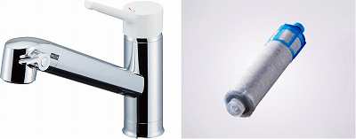 楽天市場】INAX/LIXIL JF-AG442SYXA(JW) 水栓金具 浄水器内蔵型