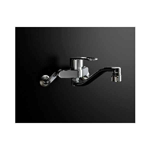 LIXIL(リクシル) キッチン用 壁付 シングルレバー混合水栓RSF-863Y RSF-863YBN キッチン用 シングルレバー混合水栓 シャワー付 壁付