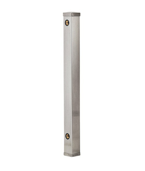 カクダイ 6161-900 ステンレス水栓柱 シルバー系 900mm 60角 角型 水道柱 水栓スタンド ガーデン 庭 屋外