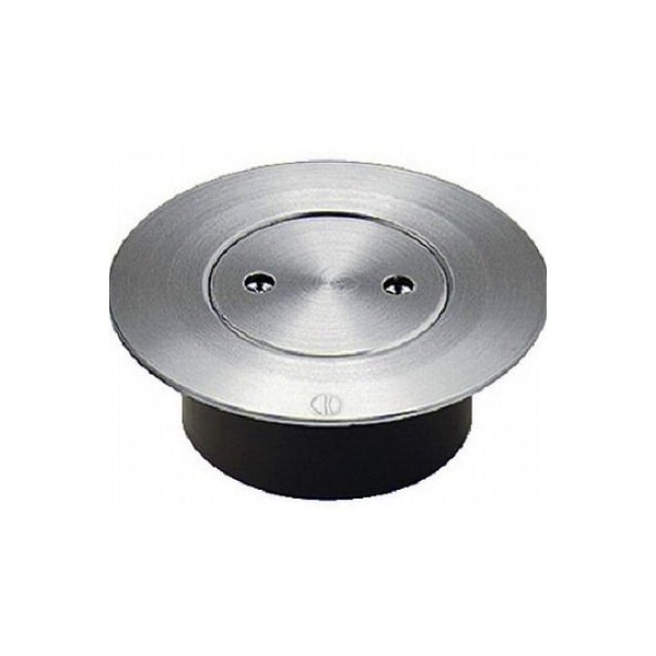 排水金具 カクダイ　400-411-100　ＶＰ・ＶＵ兼用ステンレスツバヒロ掃除口（接着式） [□]