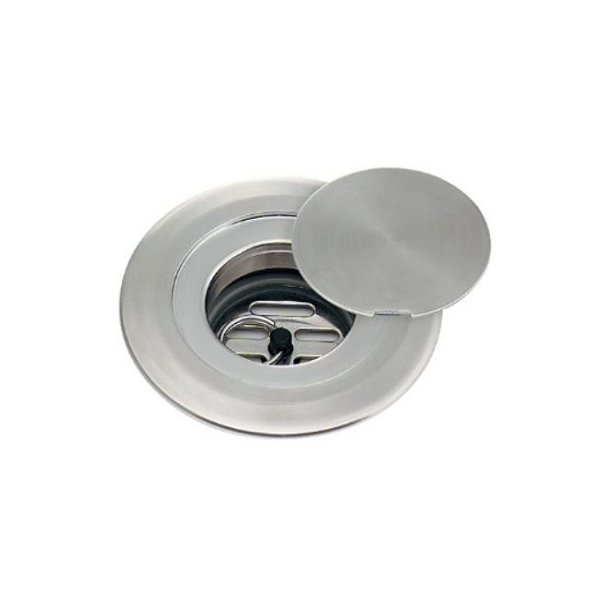 排水金具 カクダイ　400-418-40　ＶＰ・ＶＵ兼用ハンディーツバヒロ掃除口（目皿つき） [□]